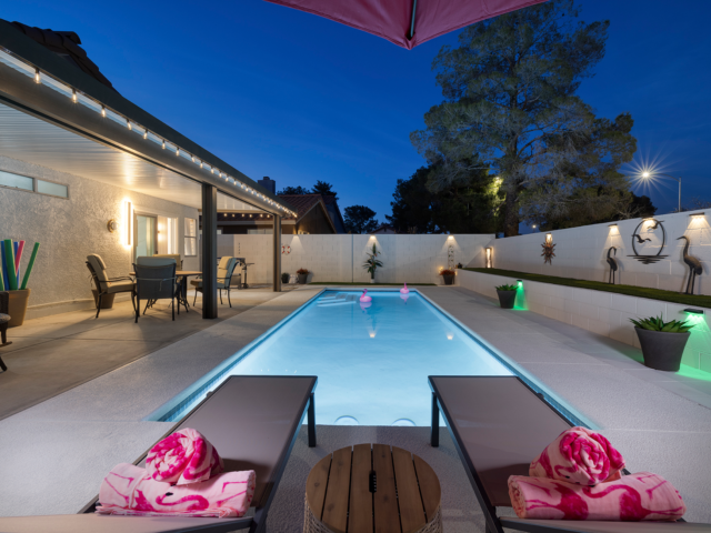 Single Story Pool Home in 89147